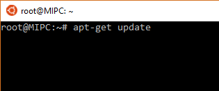 Running apt-get update in the Ubuntu Bash